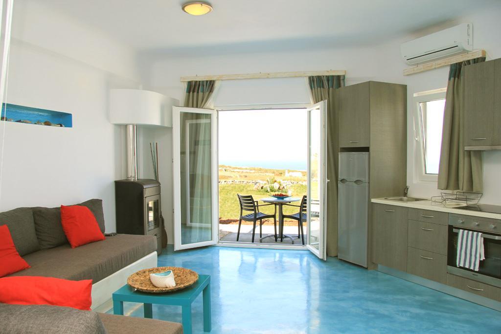 Thea Luxury Resort Fira  Cameră foto